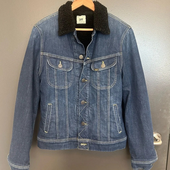 Lee Storm Rider vintage amazing black Sherpa insulated perfect women’s M mint!! - Picture 2 of 12